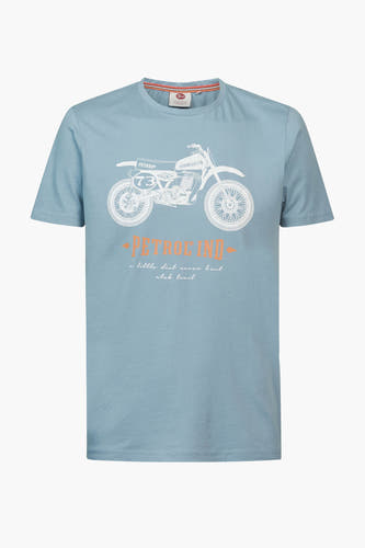 T-shirt (korte mouwen) Blauw - Petrol Industries®