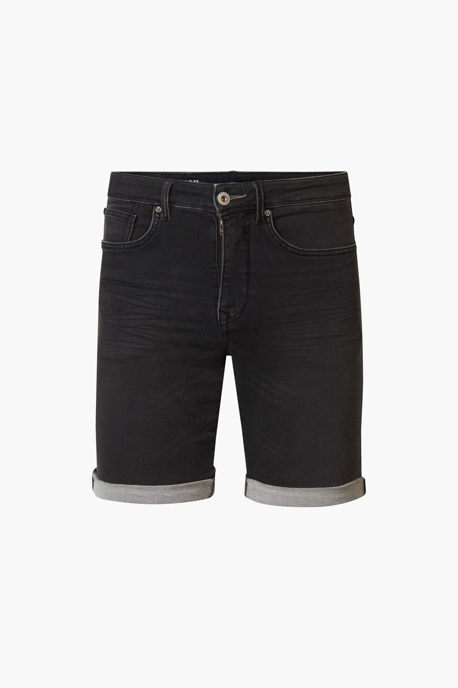 Jeansshort Black denim - Petrol Industries®