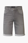 Jeansshort Light grey denim - Petrol Industries®