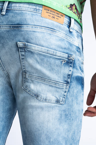 Jeansshort Blauw - Petrol Industries®