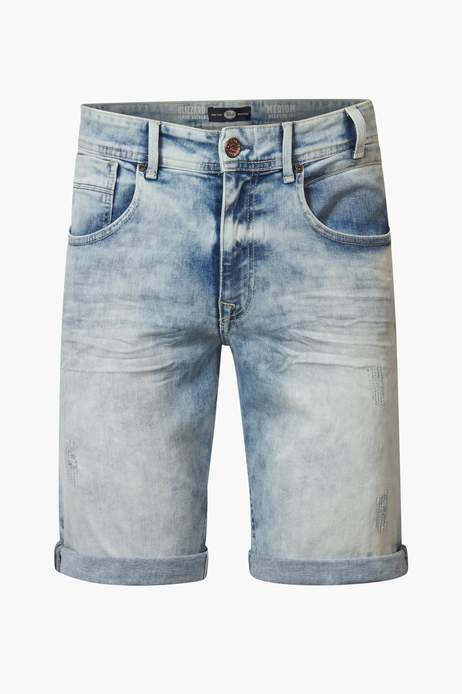 Jeansshort Blauw - Petrol Industries®