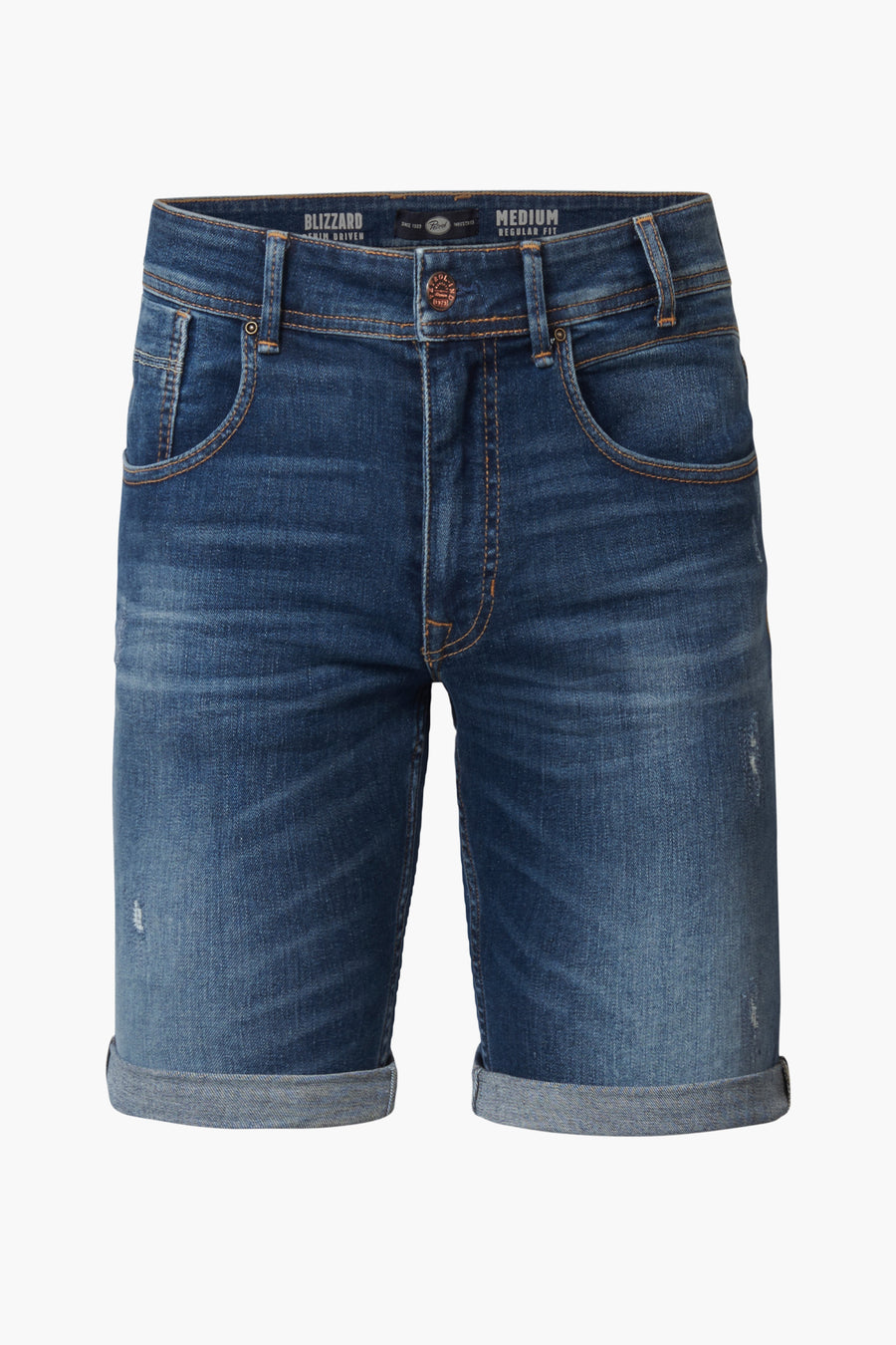 Jeansshort Dark blue denim - Petrol Industries®