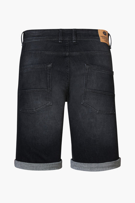 Jeansshort Zwart - Petrol Industries®