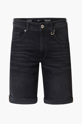 Jeansshort Black denim - Petrol Industries®