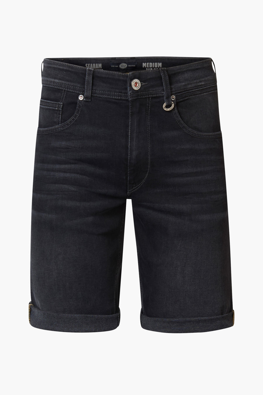 Jeansshort Black denim - Petrol Industries®
