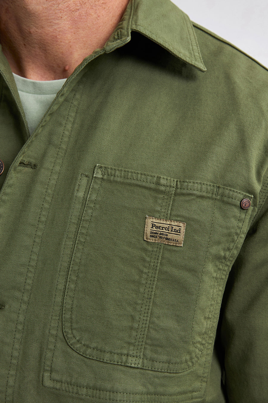 Hemd Grijs - Petrol Industries®