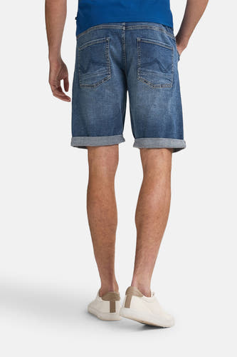 Jeansshort Mid blue denim - Petrol Industries®