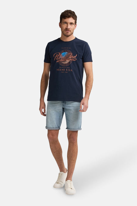 Jeansshort Light blue denim - Petrol Industries®