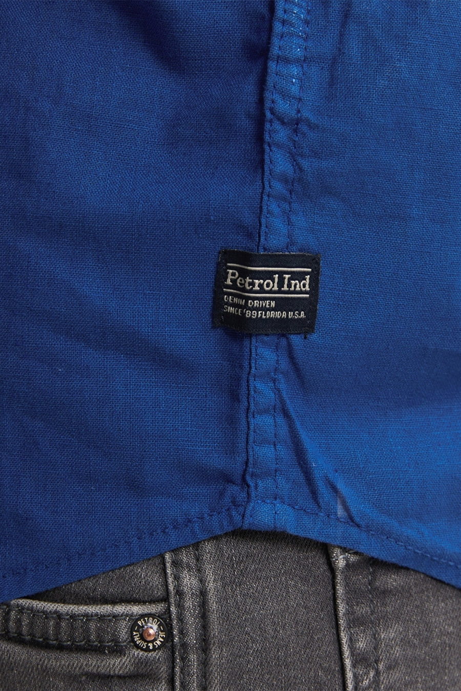 Hemd (lange mouwen) Blauw - Petrol Industries®
