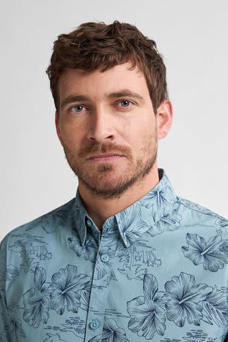 Hemd (korte mouwen) Blauw - Petrol Industries®