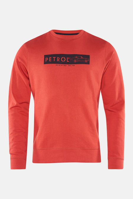 Sweater met ronde hals Rood - Petrol Industries®