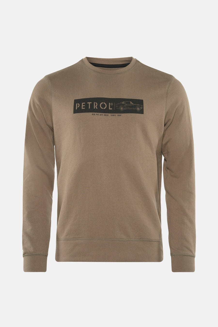 Sweater met ronde hals Beige - Petrol Industries®