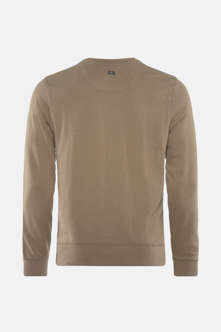 Sweater met ronde hals Beige - Petrol Industries®