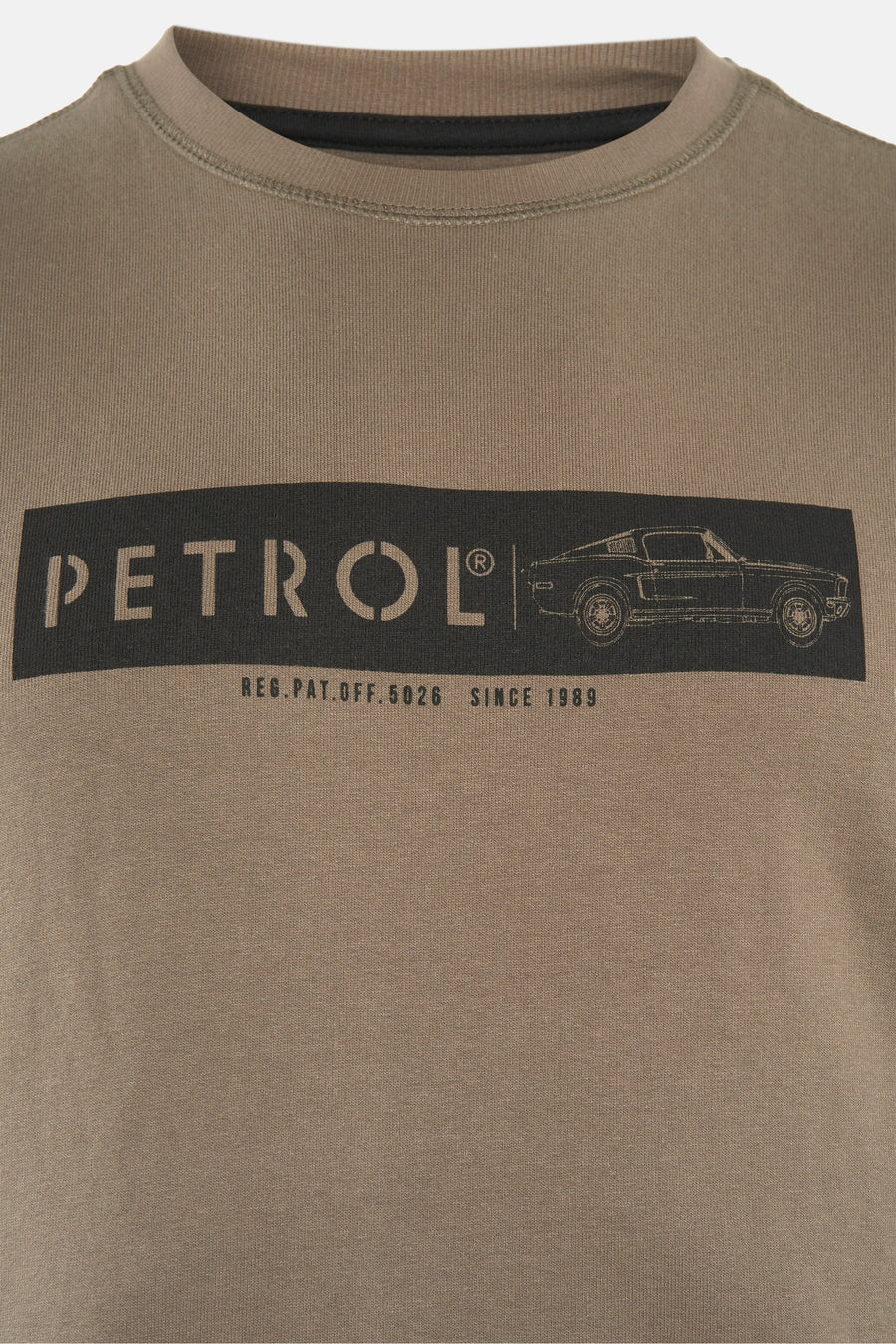 Sweater met ronde hals Beige - Petrol Industries®