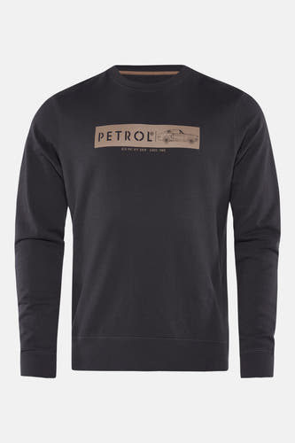 Sweater met ronde hals Zwart - Petrol Industries®