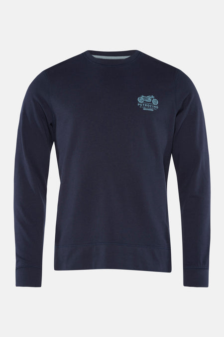 Sweater met ronde hals Blauw - Petrol Industries®