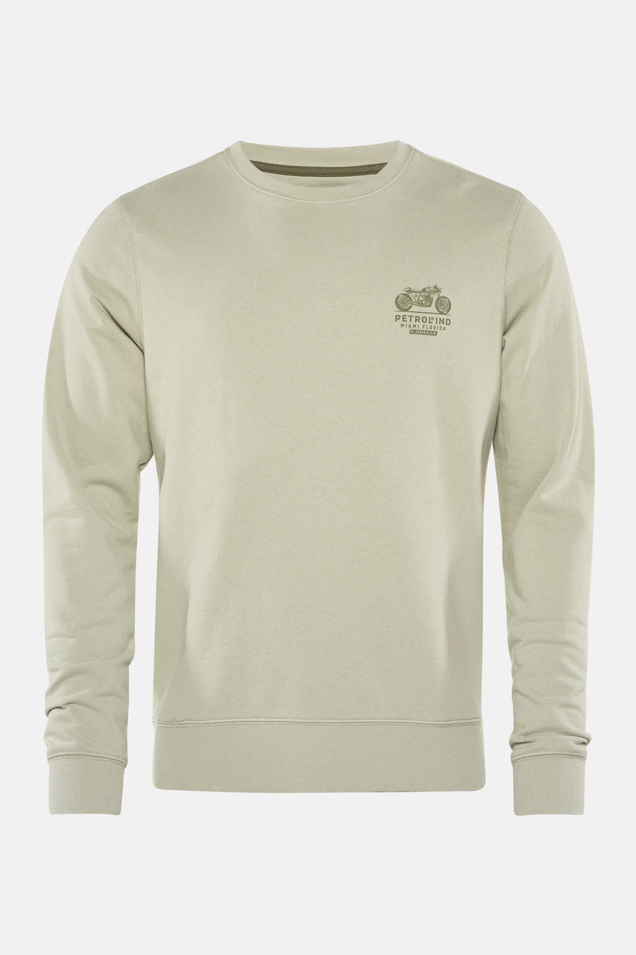 Sweater met ronde hals Groen - Petrol Industries®