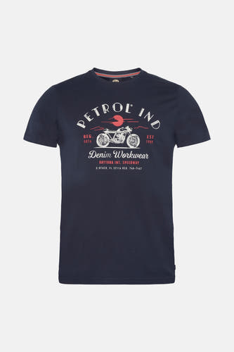 T-shirt (korte mouwen) Blauw - Petrol Industries®