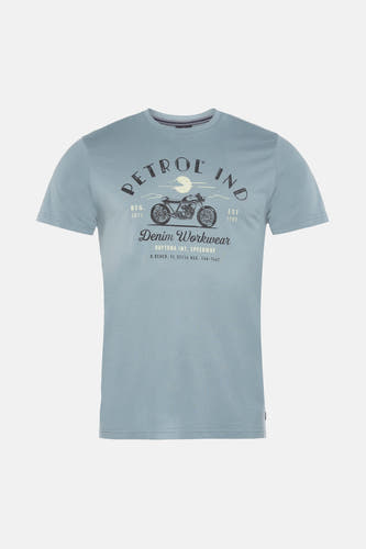 T-shirt (korte mouwen) Blauw - Petrol Industries®