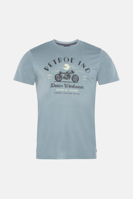 T-shirt (korte mouwen) Blauw - Petrol Industries®