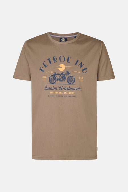 T-shirt (korte mouwen) Beige - Petrol Industries®