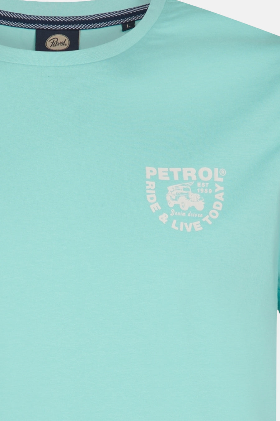 T-shirt (korte mouwen) Blauw - Petrol Industries®