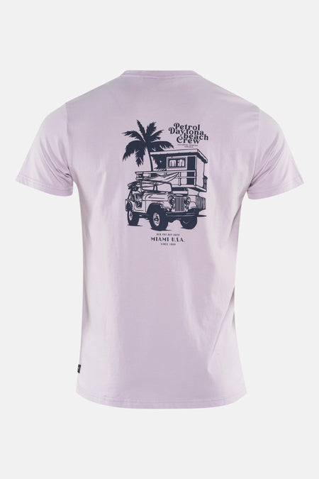T-shirt (korte mouwen) Paars - Petrol Industries®