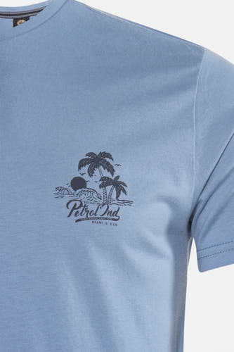 T-shirt (korte mouwen) Blauw - Petrol Industries®