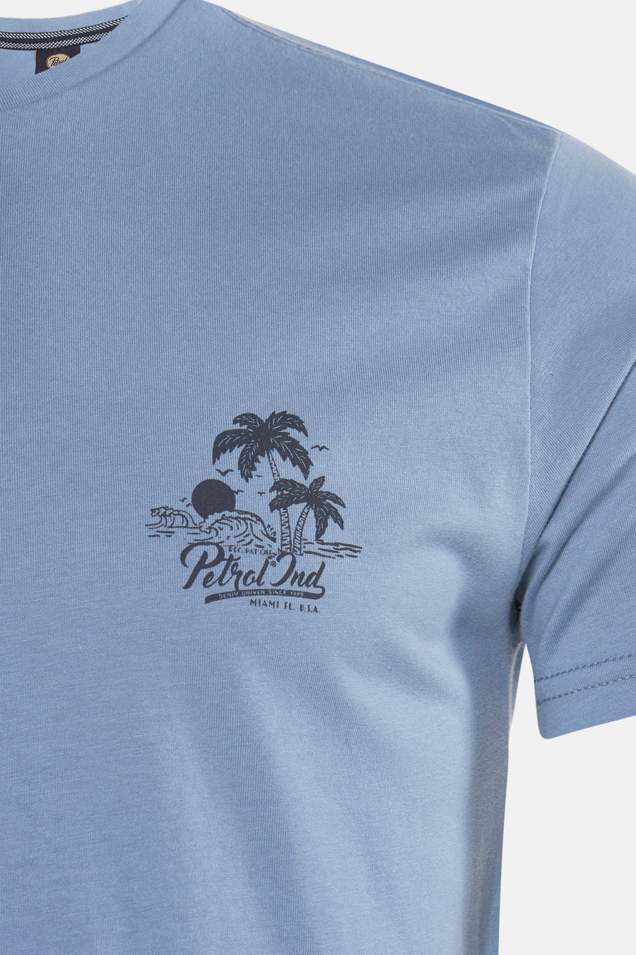T-shirt (korte mouwen) Blauw - Petrol Industries®