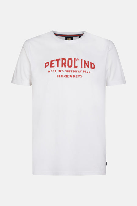 T-shirt (korte mouwen) Wit - Petrol Industries®
