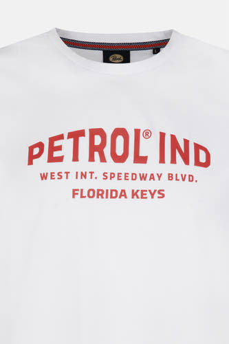 T-shirt (korte mouwen) Wit - Petrol Industries®