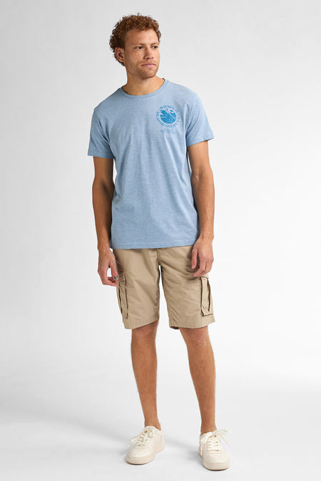 T-shirt (korte mouwen) Blauw - Petrol Industries®