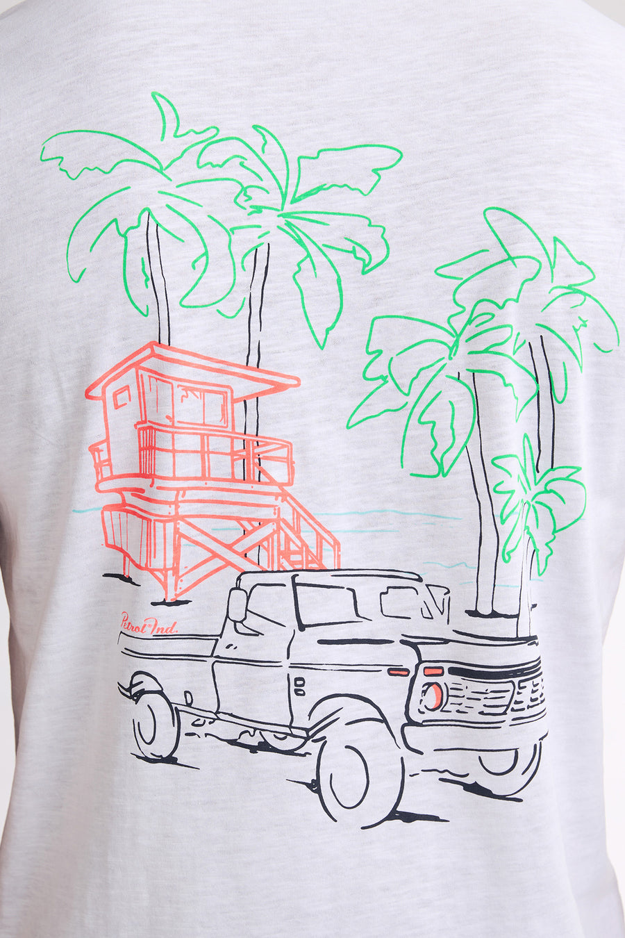 T-shirt (korte mouwen) Wit - Petrol Industries®