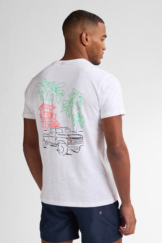 T-shirt (korte mouwen) Wit - Petrol Industries®