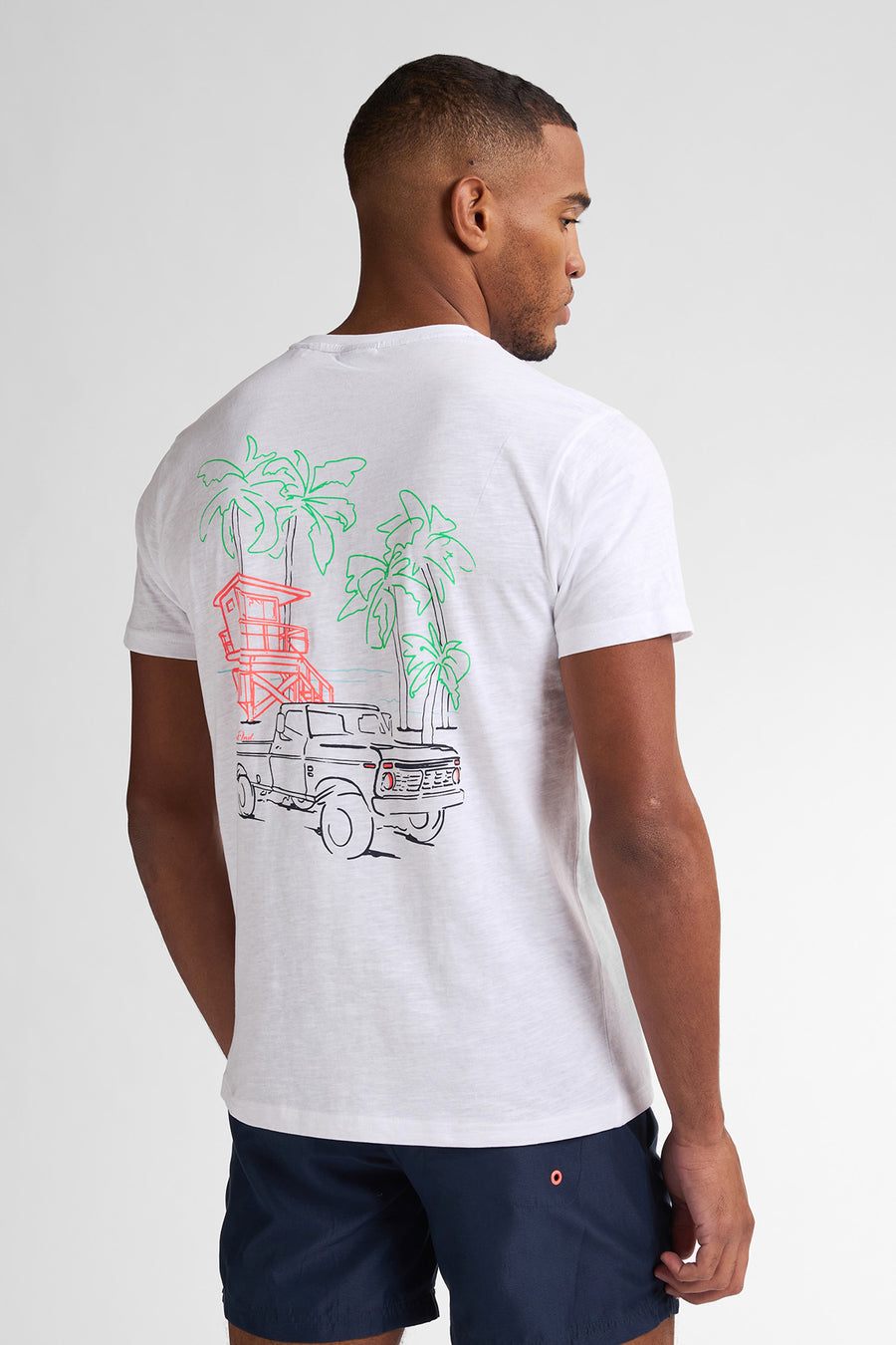 T-shirt (korte mouwen) Wit - Petrol Industries®
