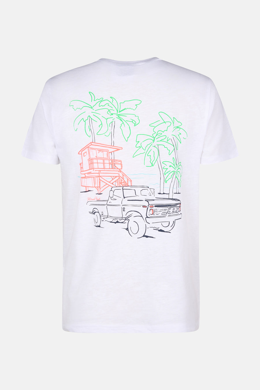 T-shirt (korte mouwen) Wit - Petrol Industries®