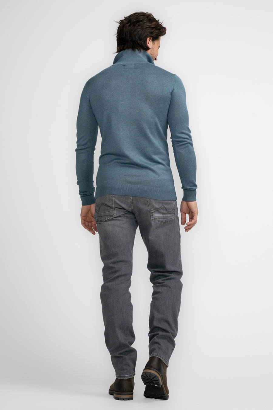 Trui met rolkraag Blauw - Petrol Industries®