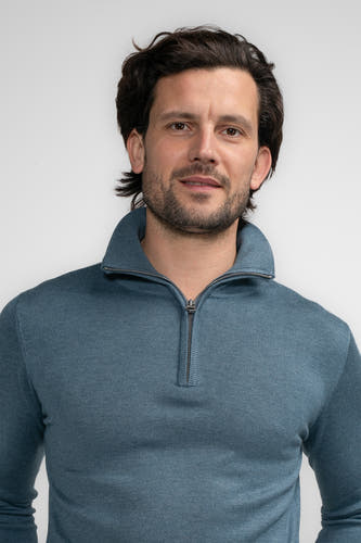 Trui met rolkraag Blauw - Petrol Industries®