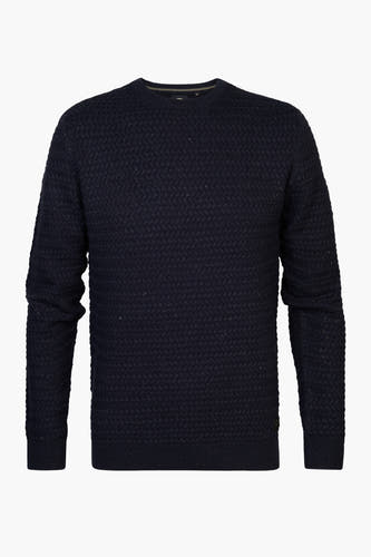 Trui met ronde hals Blauw - Petrol Industries®