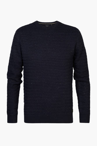 Trui met ronde hals Blauw - Petrol Industries®