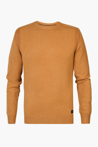 Trui met ronde hals Oranje - Petrol Industries®