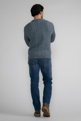 Trui met ronde hals Blauw - Petrol Industries®