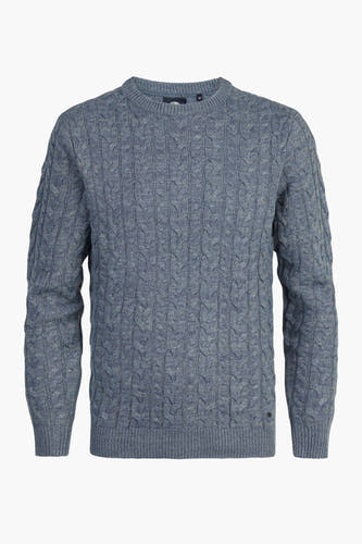 Trui met ronde hals Blauw - Petrol Industries®