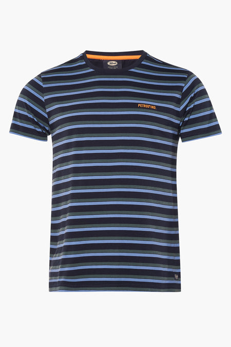 T-shirt (korte mouwen) Blauw - Petrol Industries®