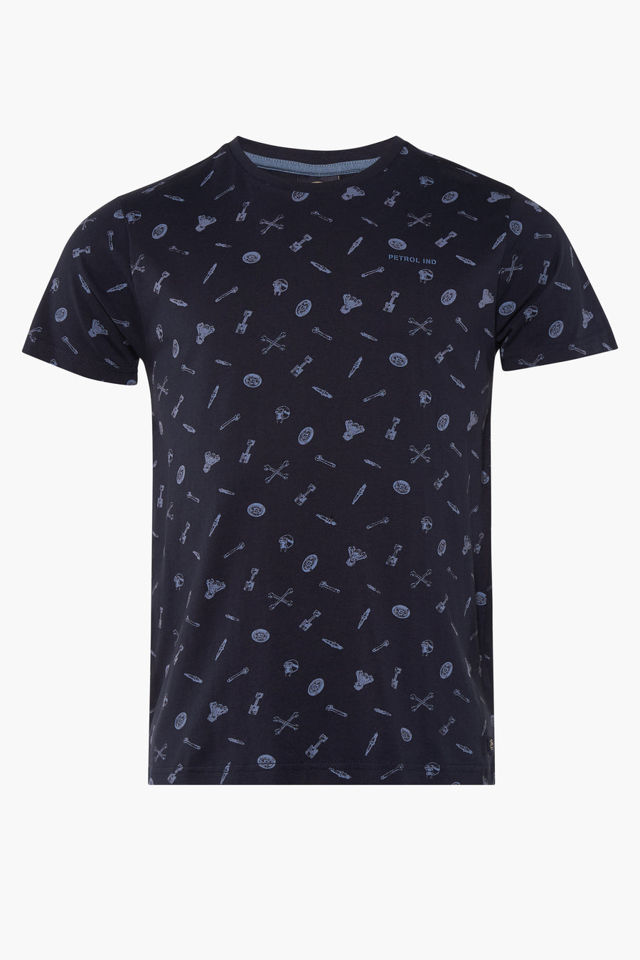 T-shirt (korte mouwen) Blauw - Petrol Industries®