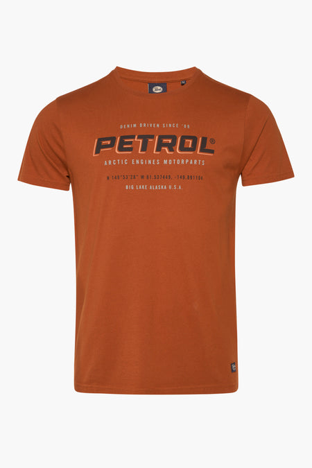 T-shirt (korte mouwen) Cognac - Petrol Industries®