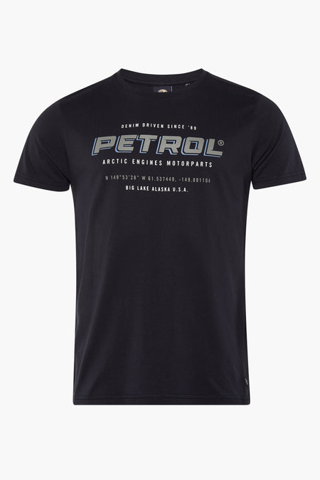 T-shirt (korte mouwen) Zwart - Petrol Industries®