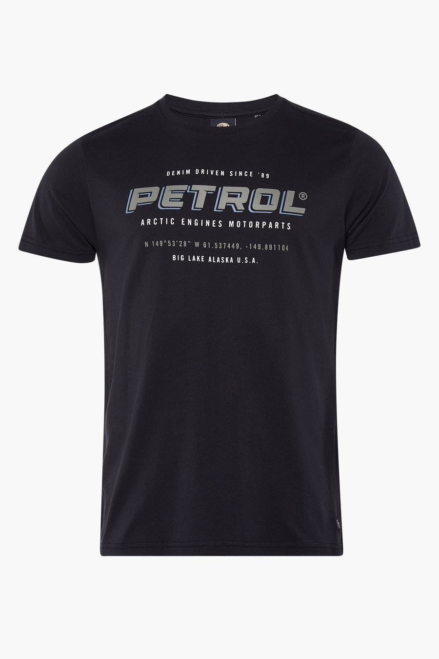 T-shirt (korte mouwen) Zwart - Petrol Industries®