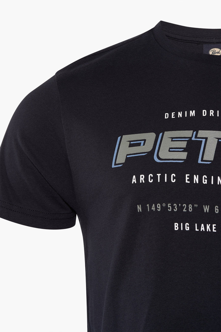 T-shirt (korte mouwen) Zwart - Petrol Industries®
