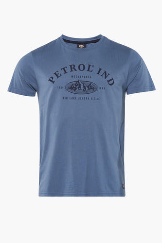 T-shirt (korte mouwen) Blauw - Petrol Industries®